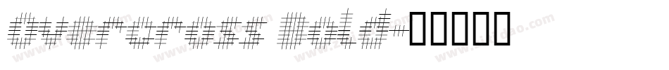 Overcross Bold字体转换